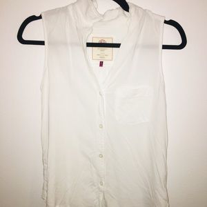 Button Down Tank Top